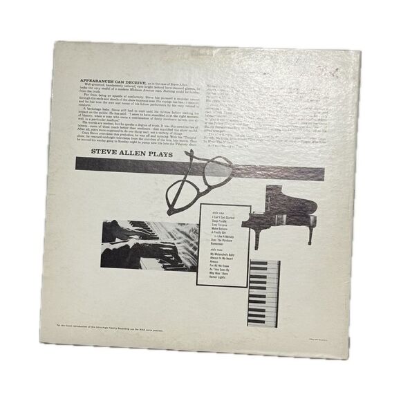 Steve‎ Allen Plays Vinyl Record - Picture 2 of 2